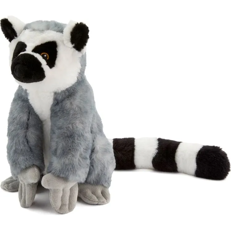 11" Planet Love Recycled Bottle Toy Plush Lemur