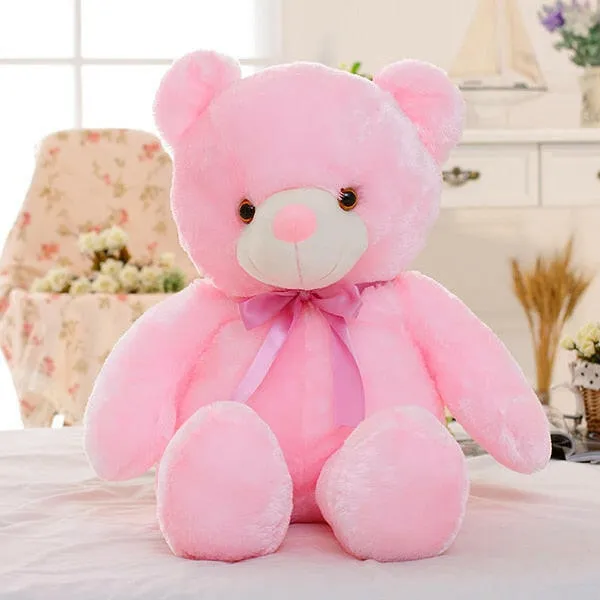 32-50cm Luminous Creative Light Up LED Teddy Bear Plush Decor