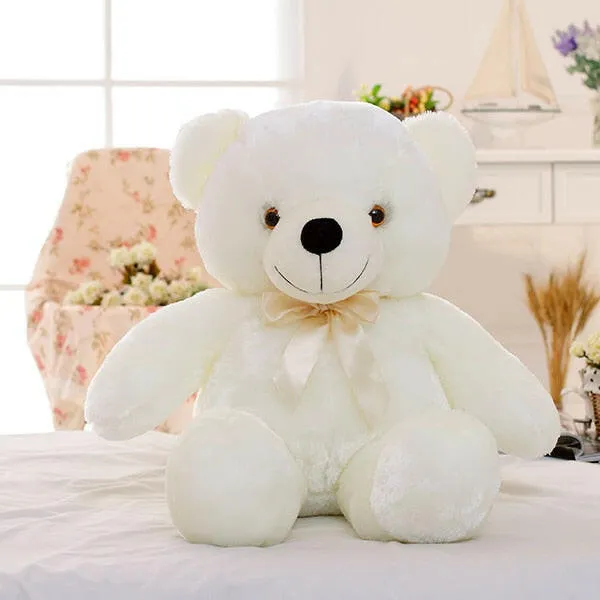 32-50cm Luminous Creative Light Up LED Teddy Bear Plush Decor