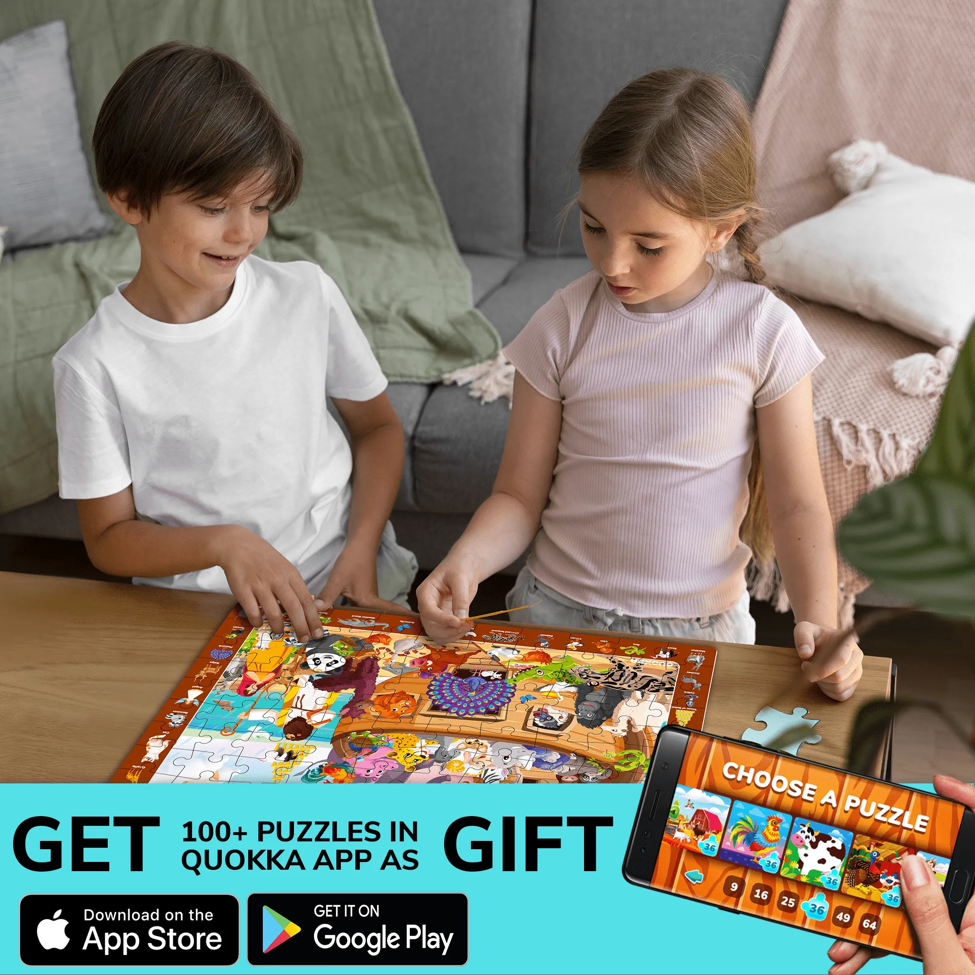60 Piece Puzzles for Kids | Religion Set