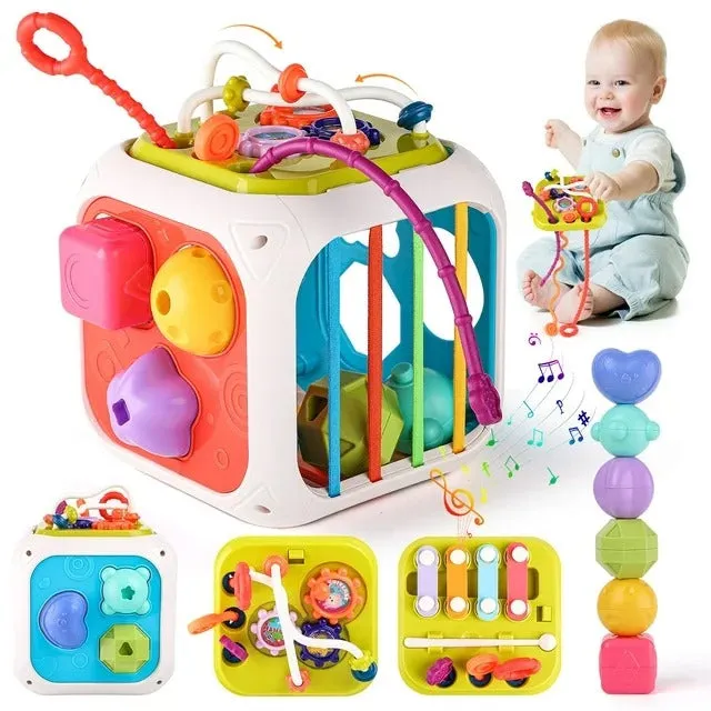 7 in 1 Multifunctional Shape Sorting Box - 862