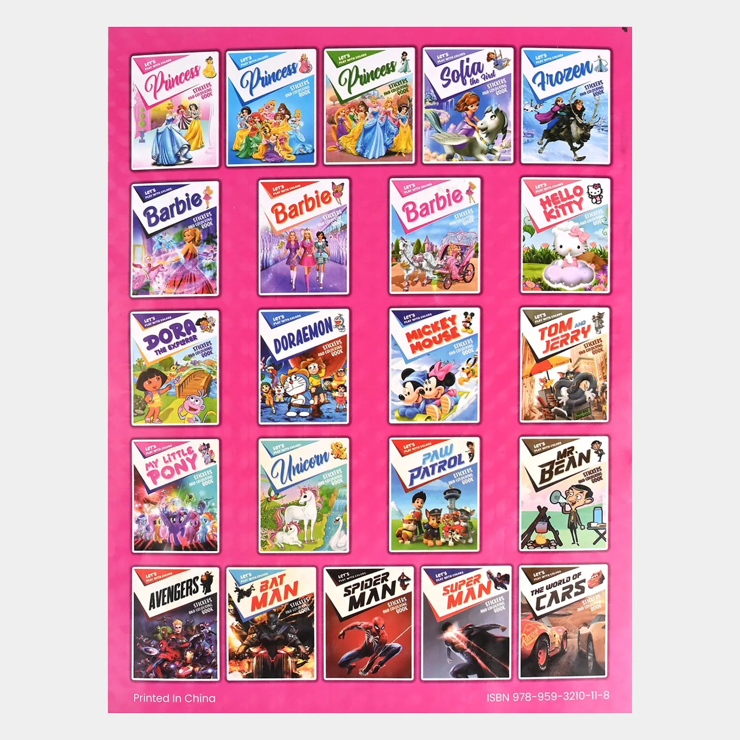 Activity Pack Character Book