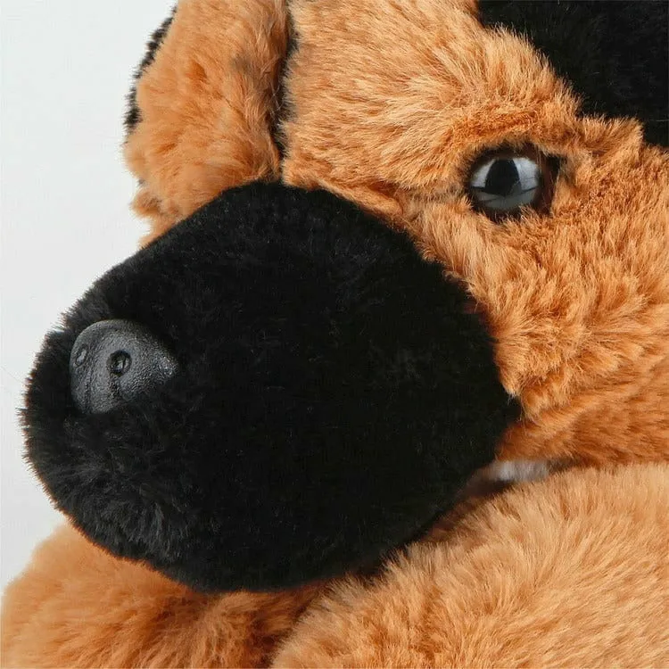 Adopt A Pets 15" Toy Plush Lying German Shepherd