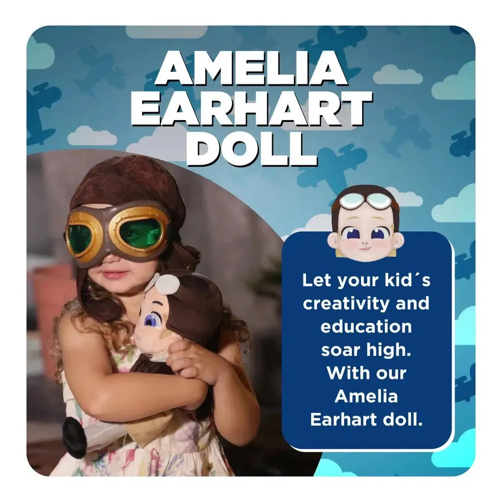 Amelia Earhart Interactive Plush