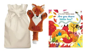 Are You There Little Fox Story Sack with Hand Puppet