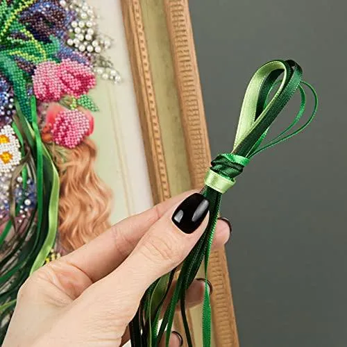 Beadwork kit B-641 "Spring", Bead Embroidery, Needlepoint, Handcraft kit, DIY Beaded Painting 3D, Tapestry Beaded Cross Stitch kit, Beadwork