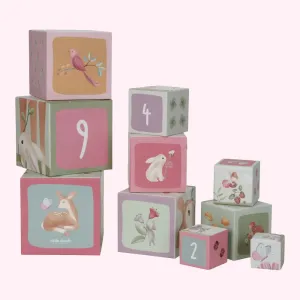 Building Cube Blocks Cardboard - Fairy Garden