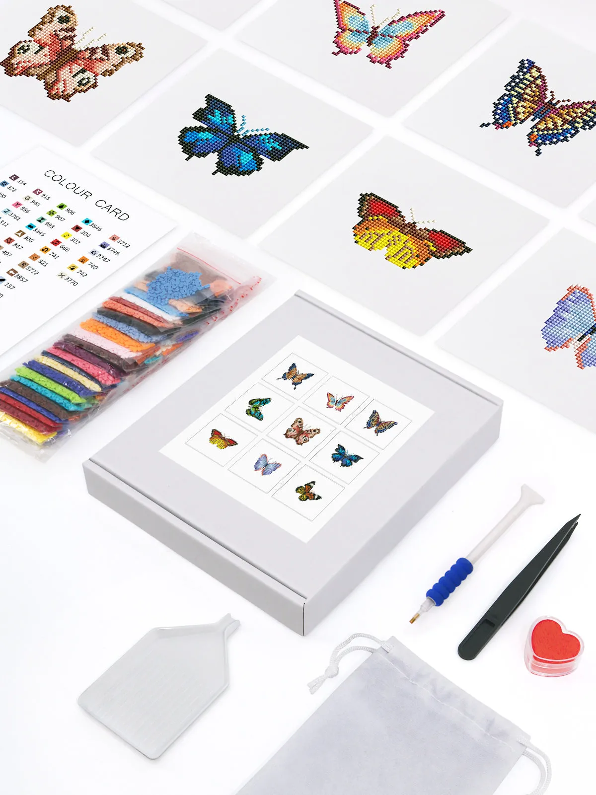 Butterfly Collection 1 - Mini Diamond Painting Kit