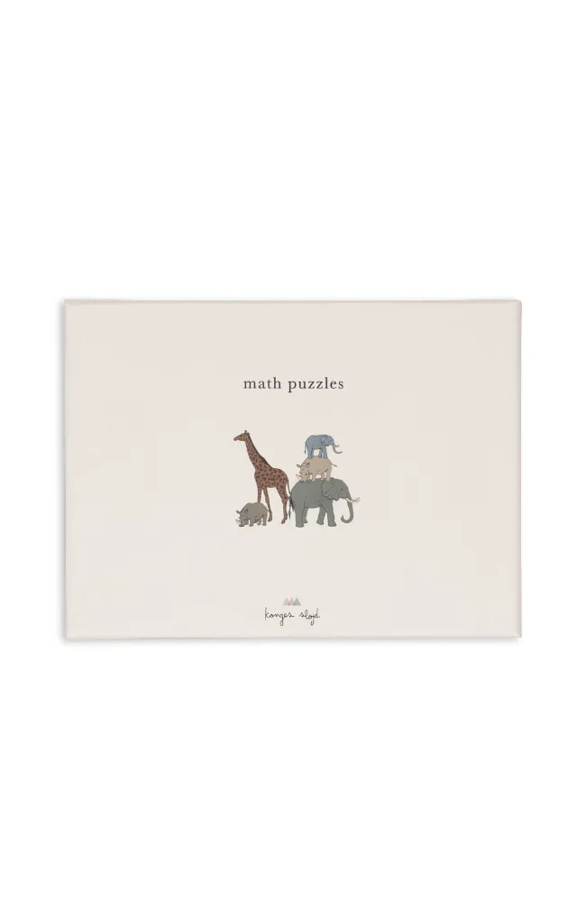 Cardboard Puzzle Math - Multi