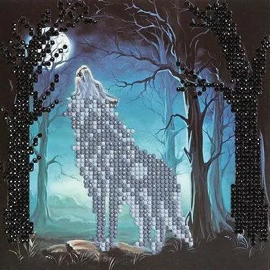 CCK-A12. "Howling Wolf" Crystal Card Kit