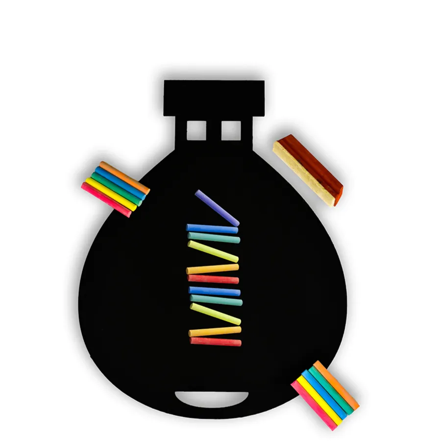 Character shaped Black Board