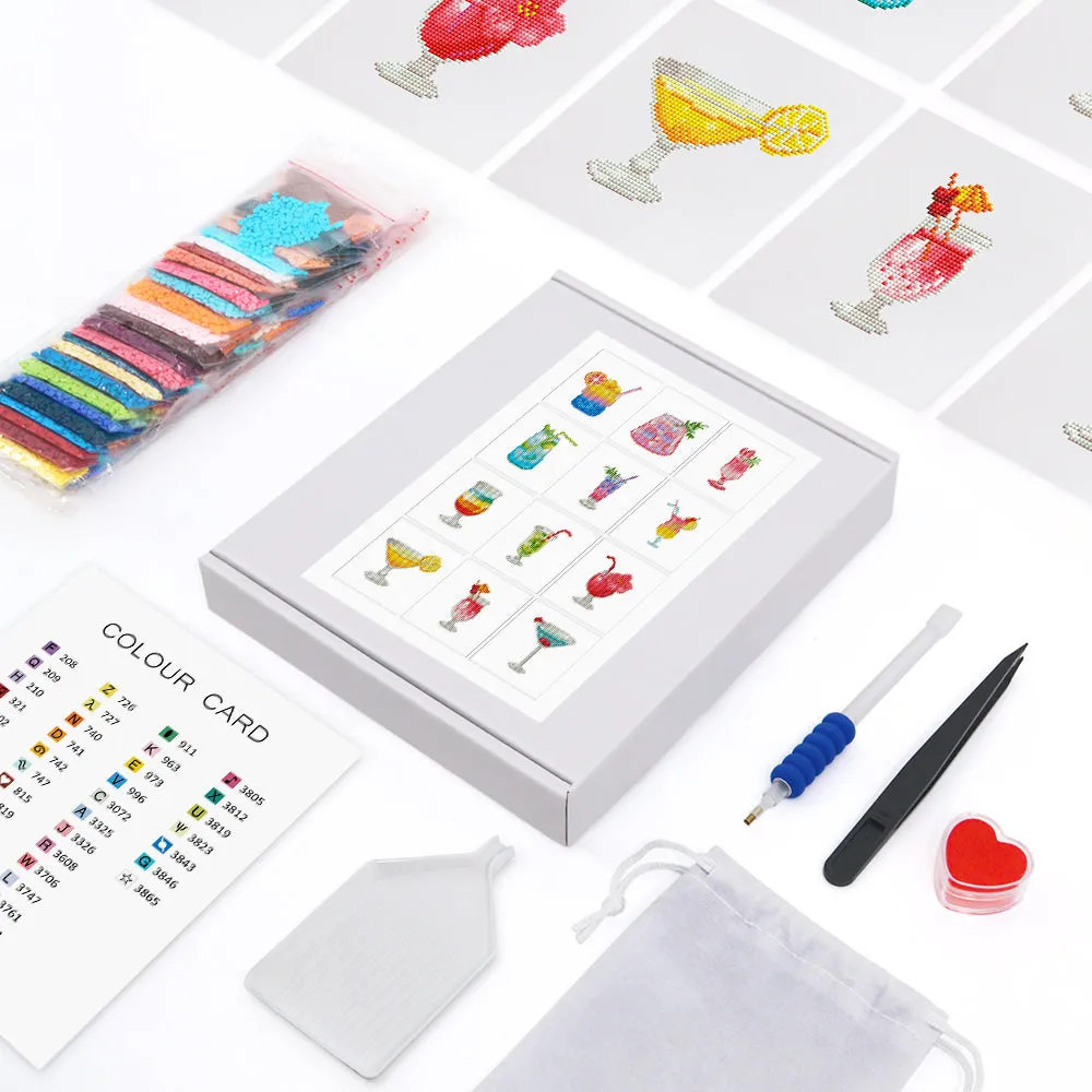Cocktail Collection 1 - Mini Diamond Painting Kit