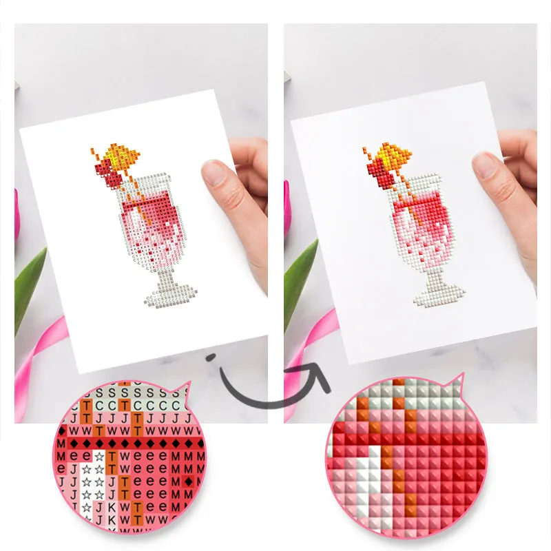 Cocktail Collection 1 - Mini Diamond Painting Kit