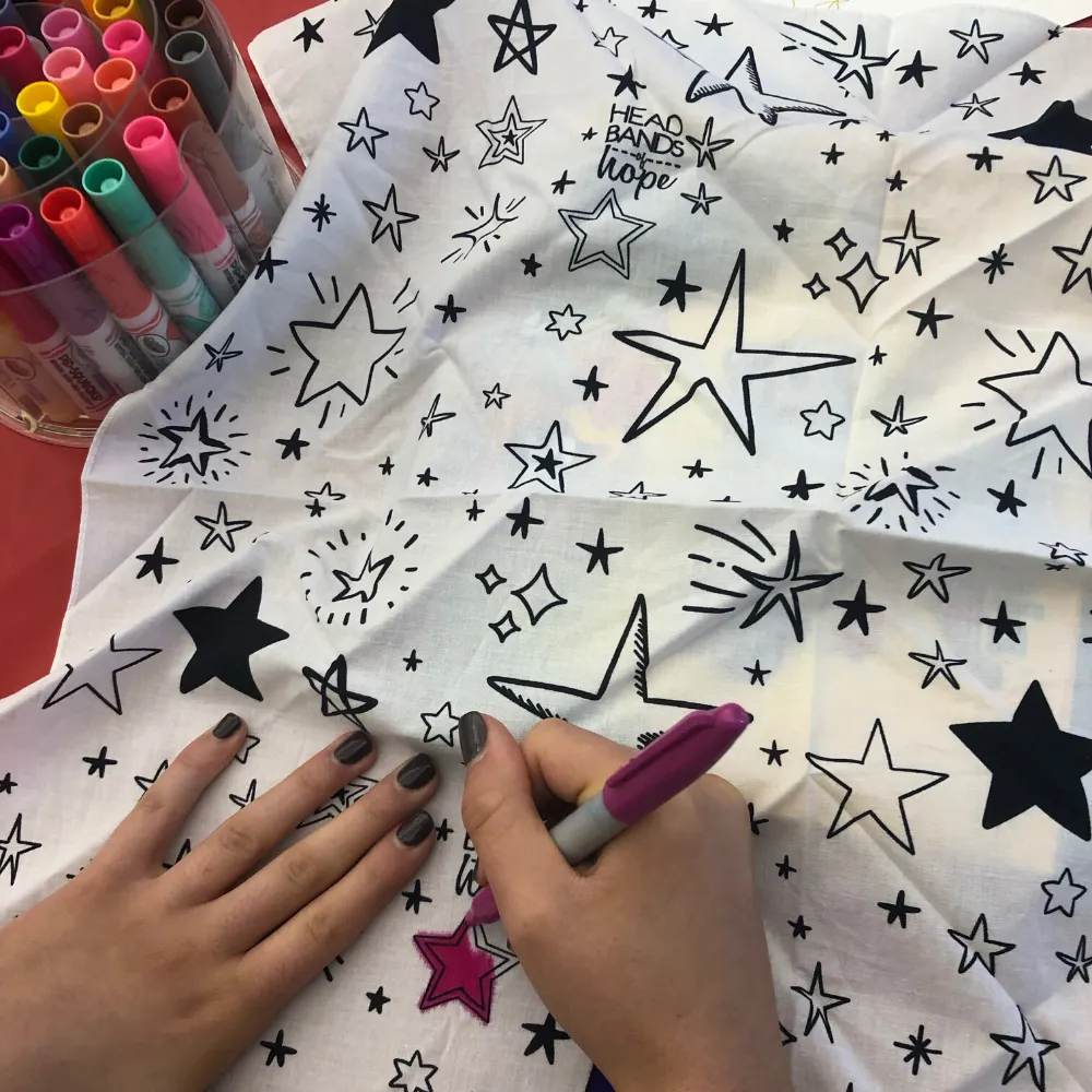 Coloring Bandana Pack   Sharpies