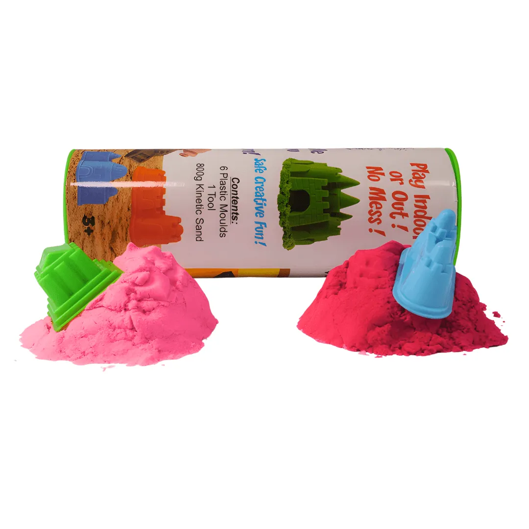 Colourful Miracle Sand with moulding Castle