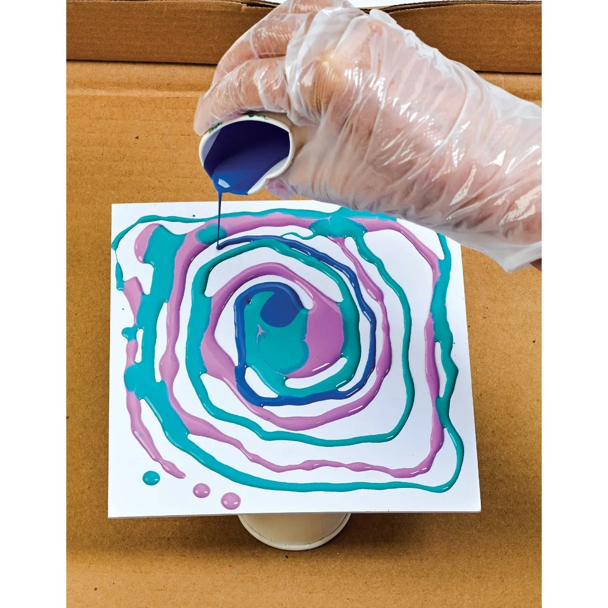 Creativity for Kids Do Art Paint Pour Studio