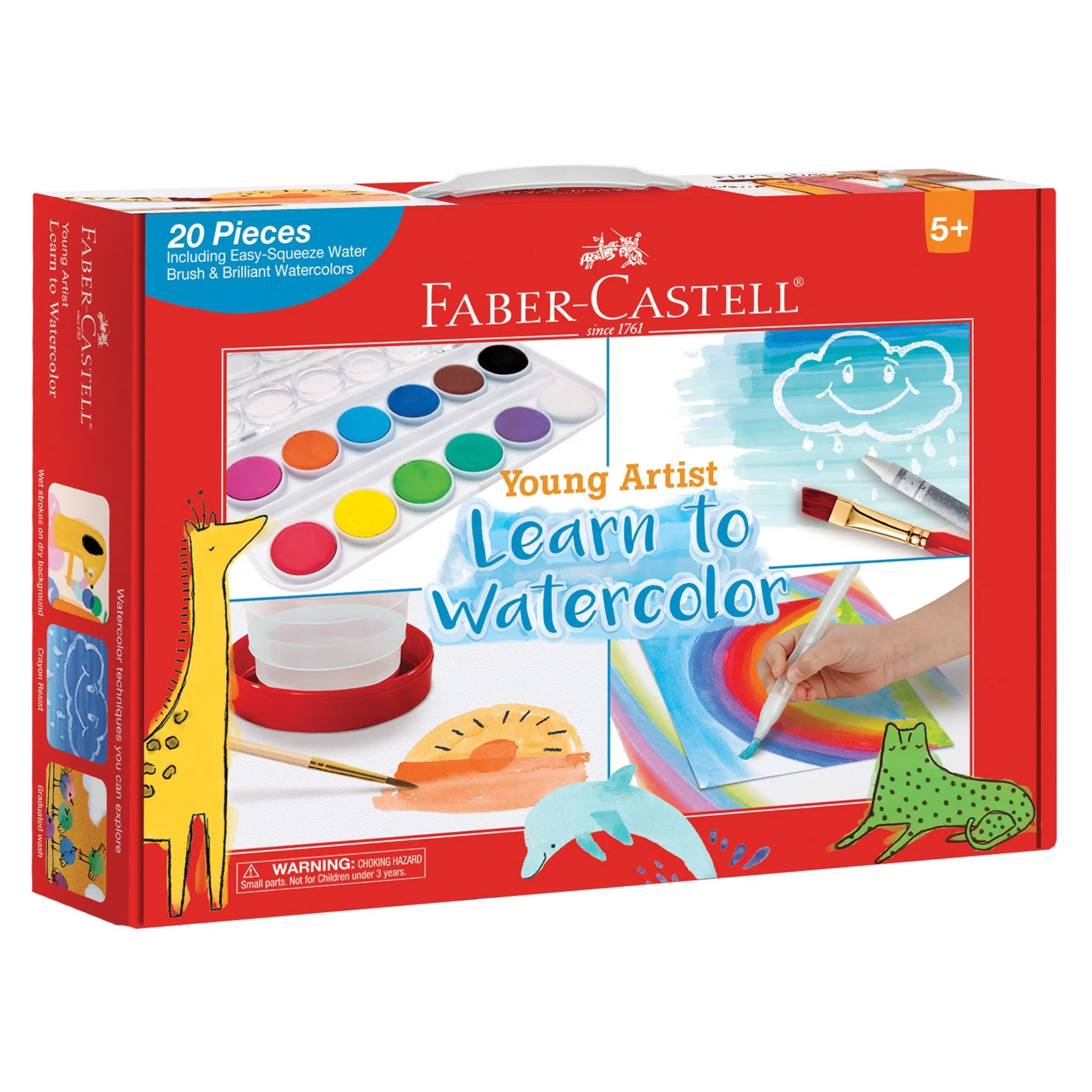 Creativity Young Artist Learn to Watercolor