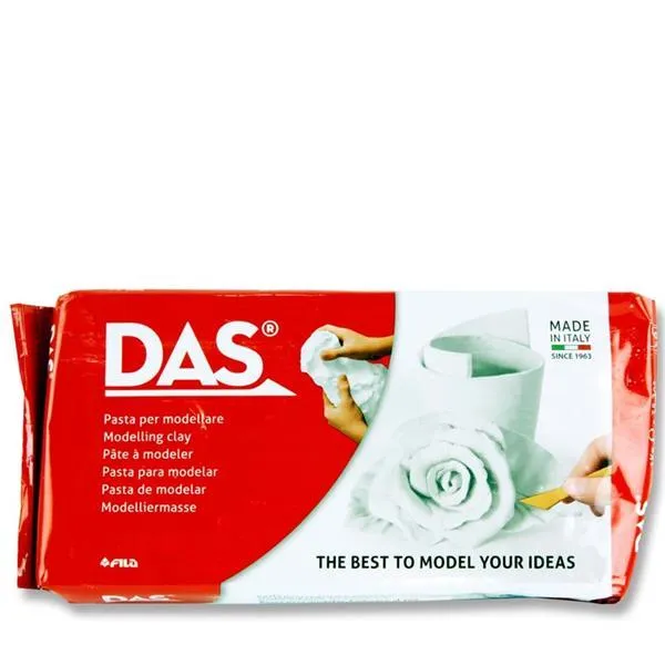Das 1kg White Air Hardening Modelling Clay