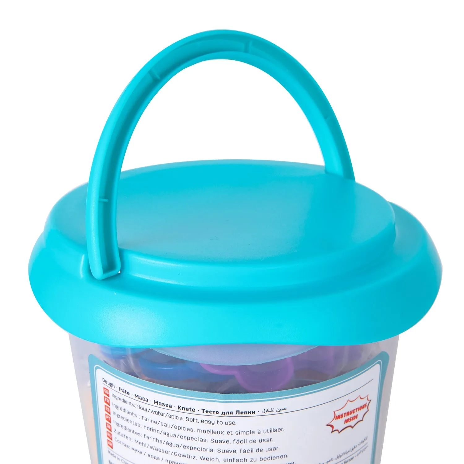 Deli Play Dough 24 colors, Net weight: 340g