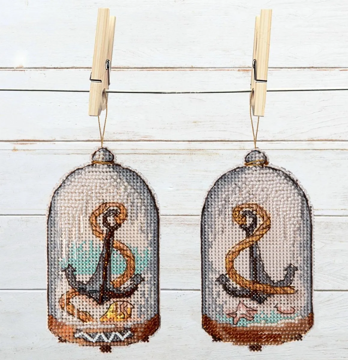 DIY Cross Stitch Kit, ANCHOR "In search of treasures", CRYSTAL ART (T-88)