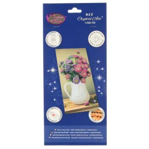 DIY Crystal Art Card Kit Diamond Painting Craft Project 22cm