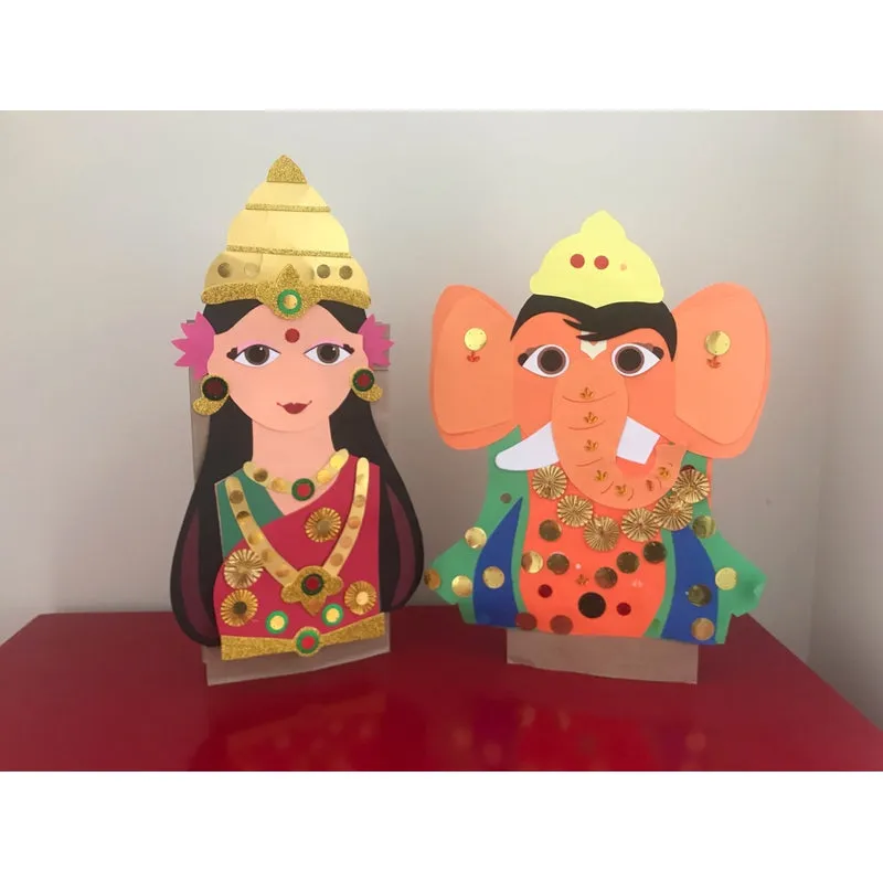 Optimized: DIY Sacred Lakshmi and Ganesha Activity Kit for Commerce