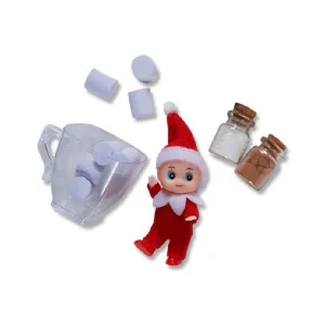 Elf in a Jar Sensory Play Dough Kit - Portable