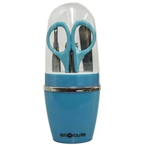 En Route Compact Nail Grooming Kit - Blue