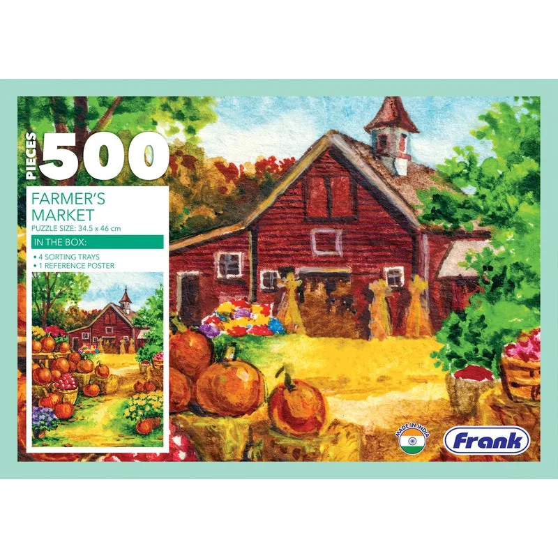 Farmer’s Market 500 Piece Jigsaw Puzzle