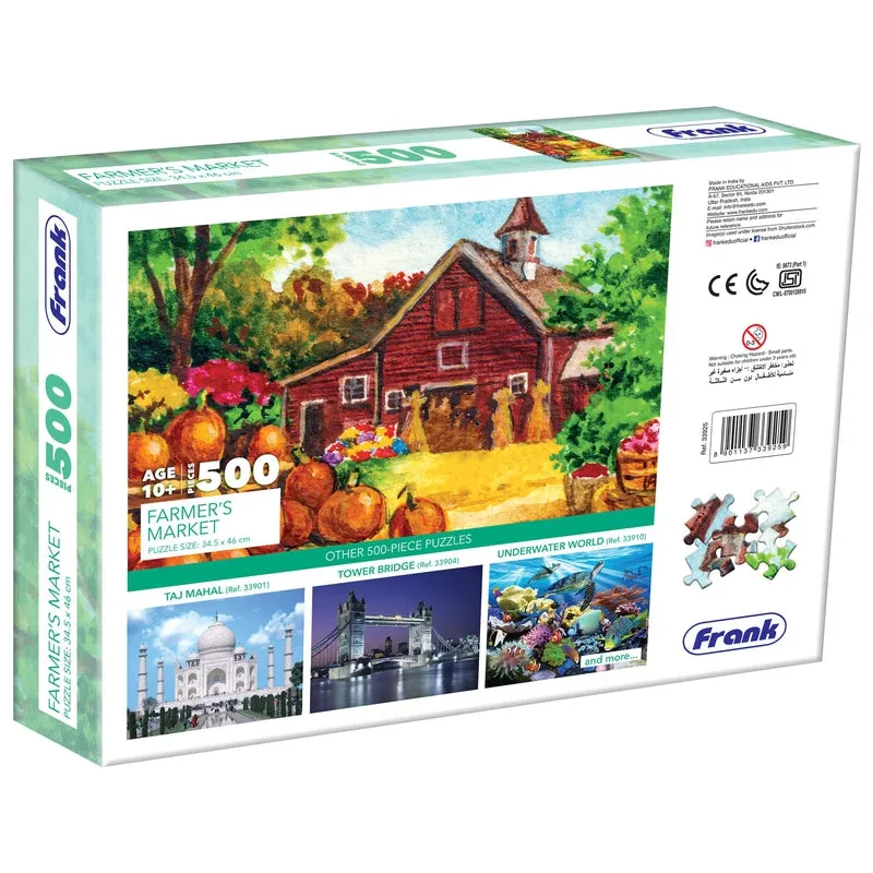 Farmer’s Market 500 Piece Jigsaw Puzzle