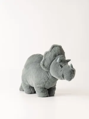 Fossilly Triceratops Plush Toy