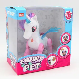 Funny Pet Interactive Unicorn Assorted Styles