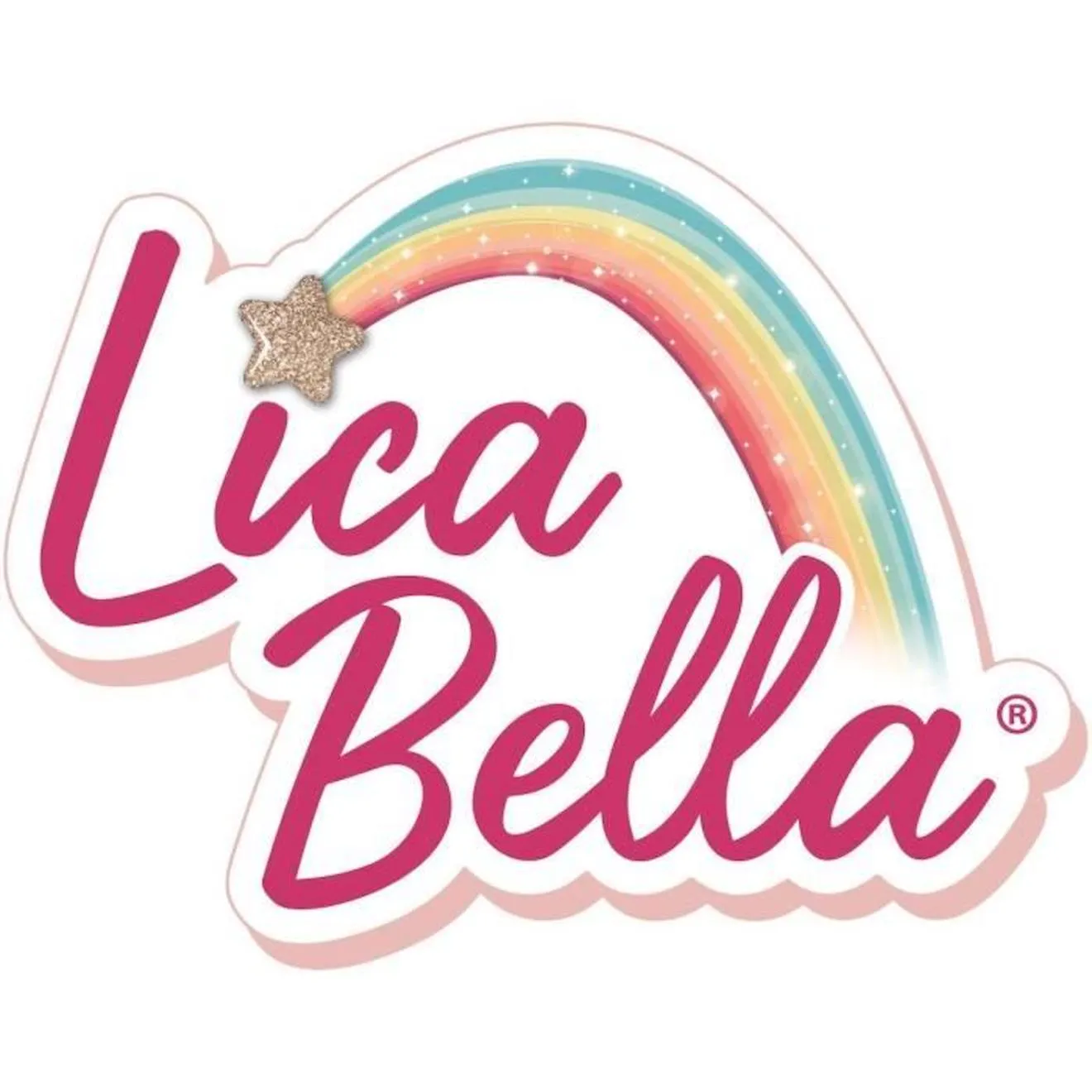 Gipsy Toys - Lica Bella Féerique Et Lumineuse - Peluche Licorne Interactive - 35 cm - Blanc - Rose rose - Gipsy Toys