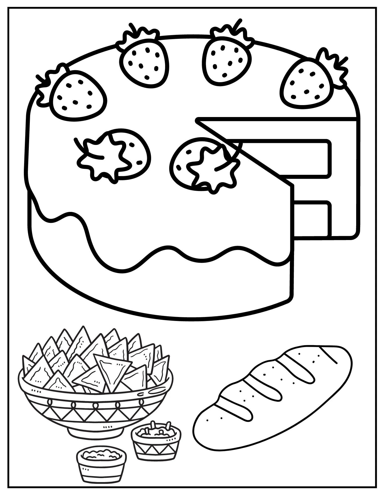 Gobble Till You Wobble: Thanksgiving Feast Coloring Adventure (PDF)