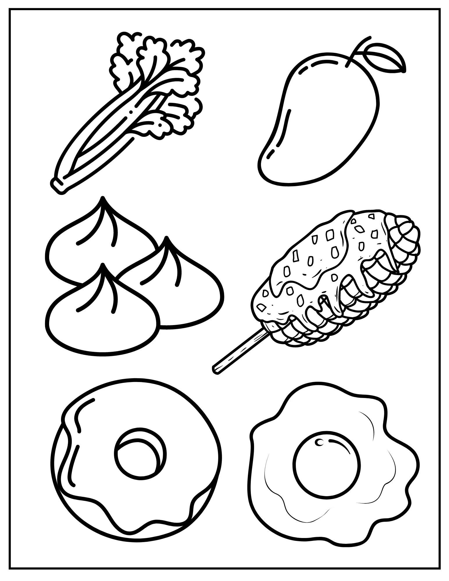 Gobble Till You Wobble: Thanksgiving Feast Coloring Adventure (PDF)