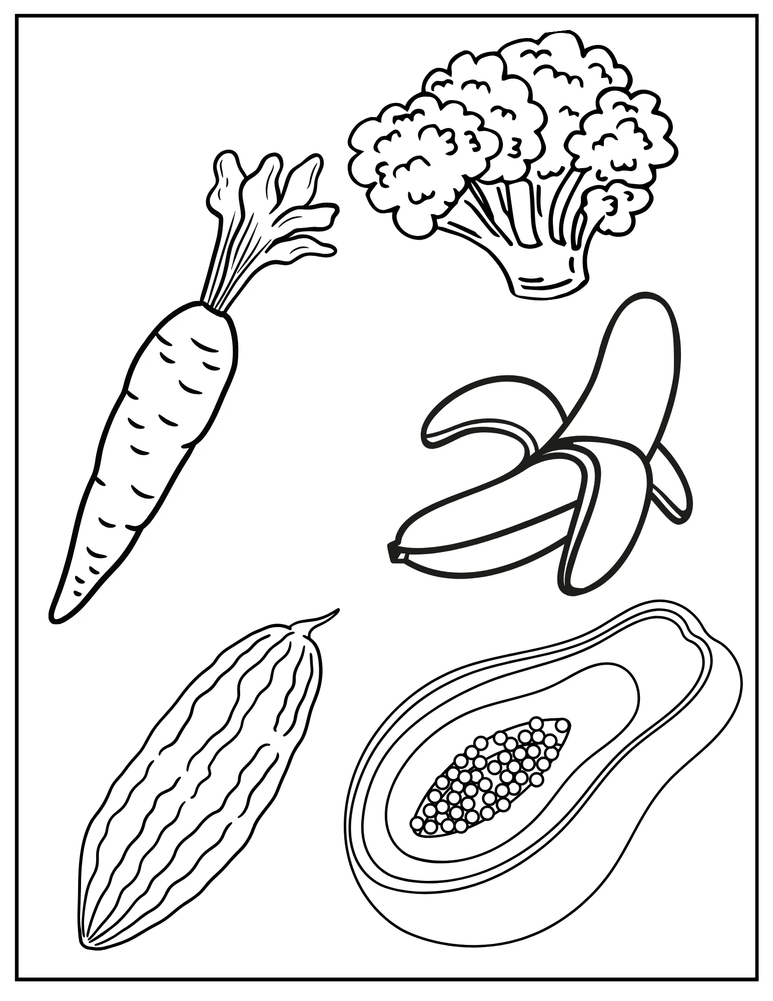 Gobble Till You Wobble: Thanksgiving Feast Coloring Adventure (PDF)