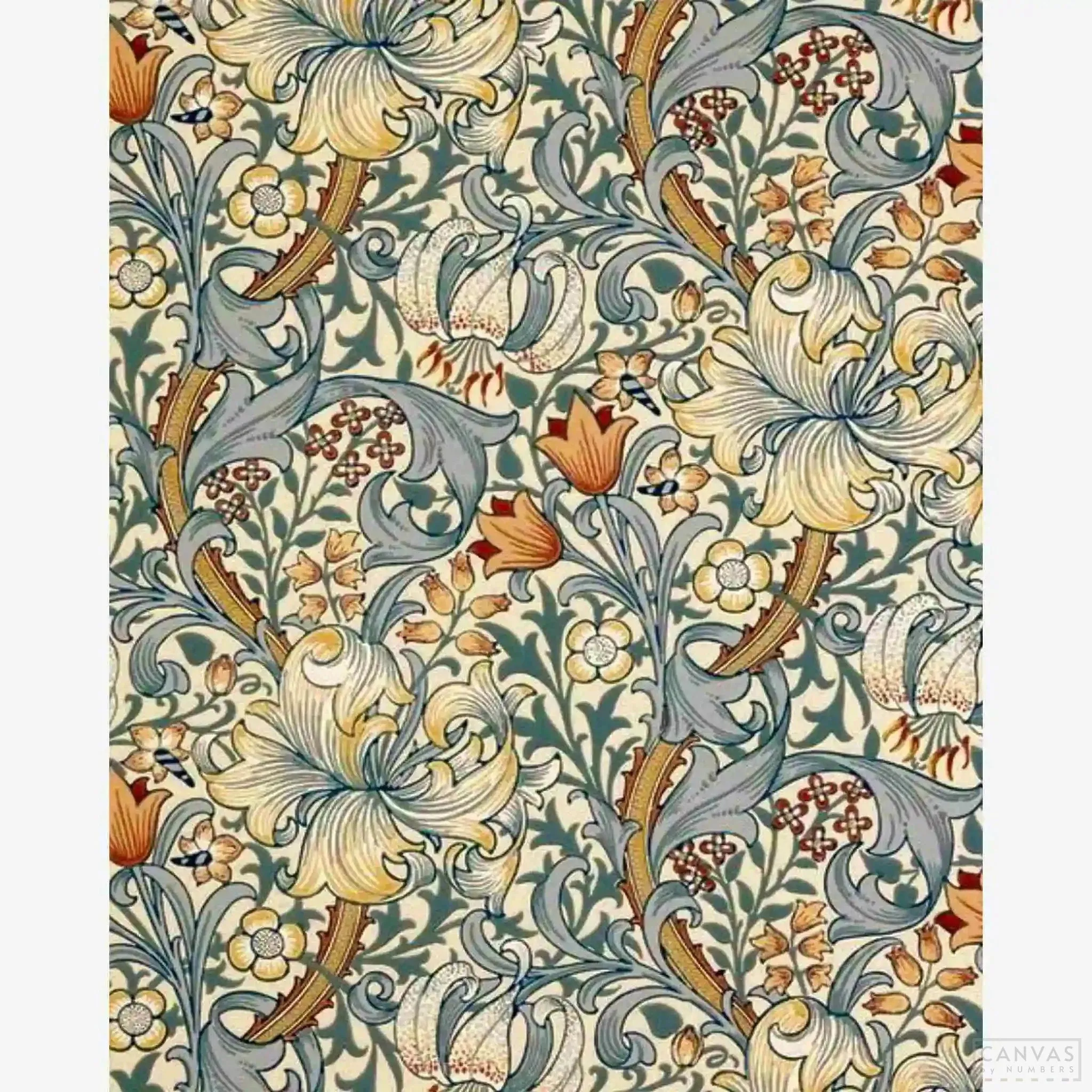 Golden Lily - Diamond Painting