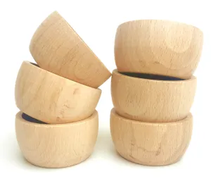Grapat 6 Natural Montessori Sorting Toy Bowls