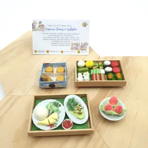 Handmade Miniature Food Platter Magnet (1)