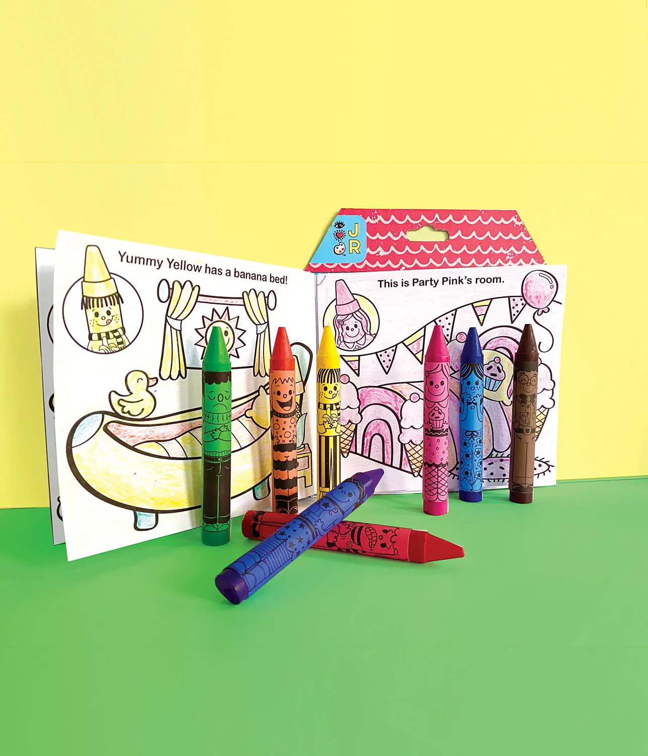 House of Crayons & Coloring Book