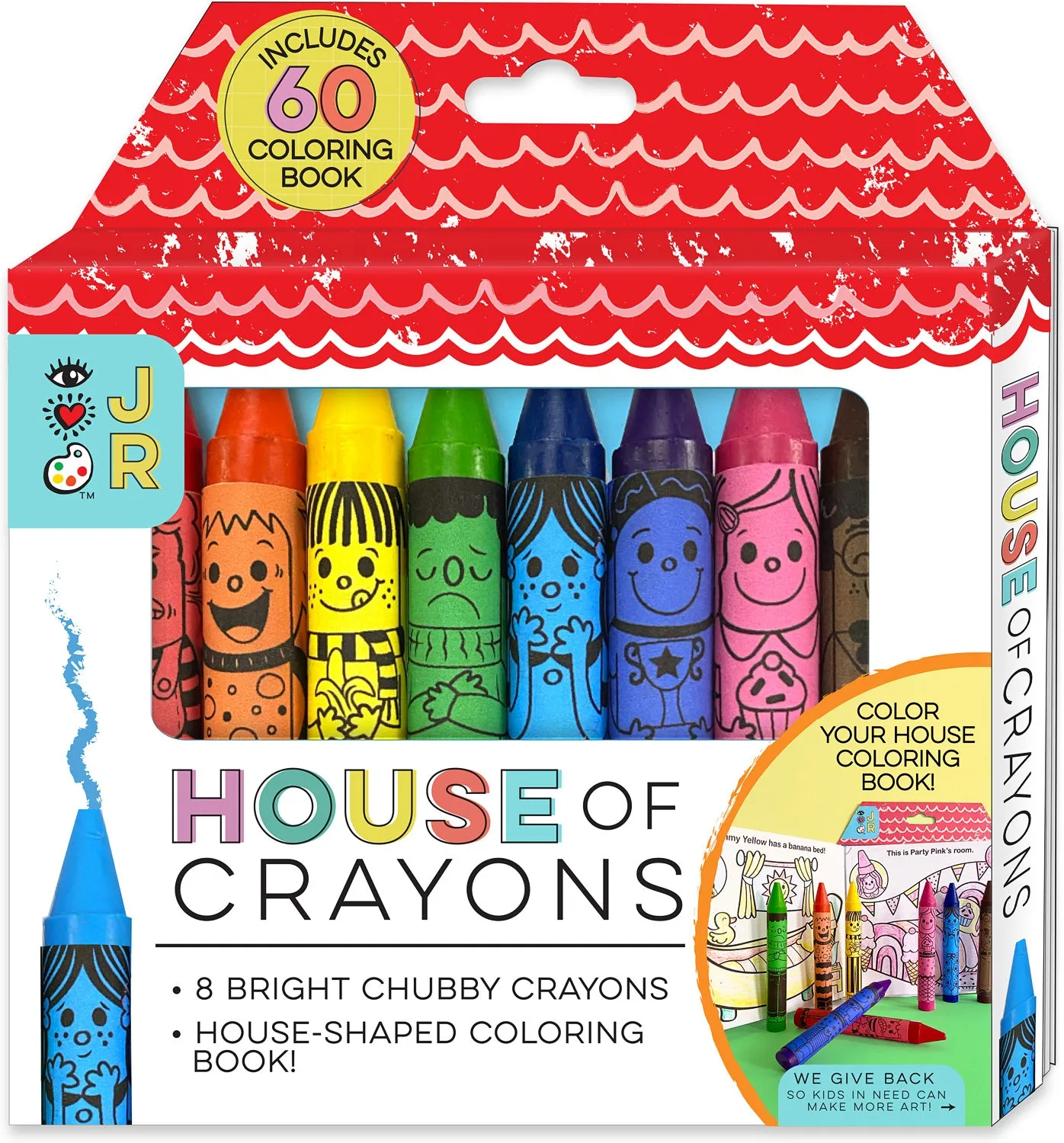 House of Crayons & Coloring Book