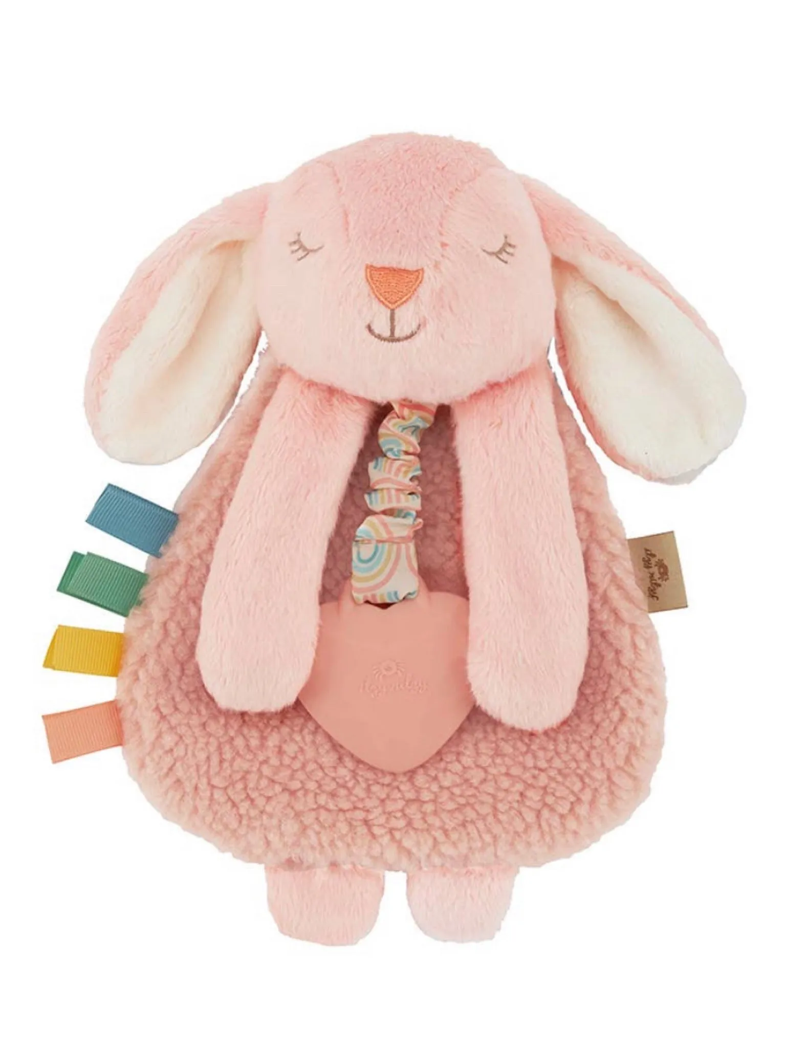 Itzy Lovey Plush   Teether Toy - Bunny