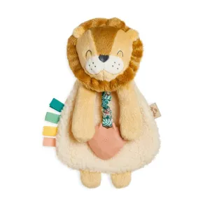 Itzy Ritzy - Lovey Plush with Silicone Teether Toy -(Buddy the Lion)