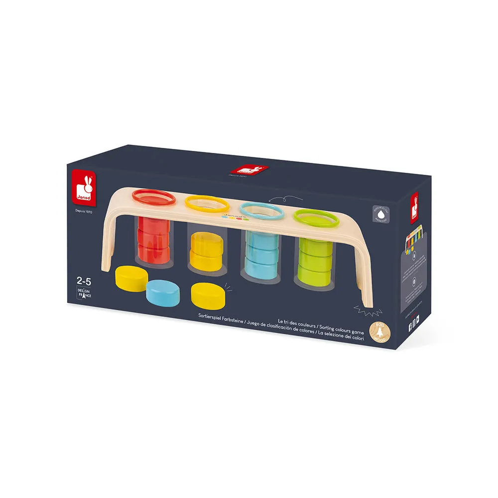 Janod Essential - Sorting Colours Game