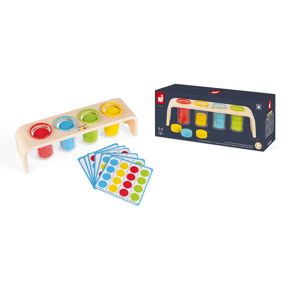 Janod Essential - Sorting Colours Game