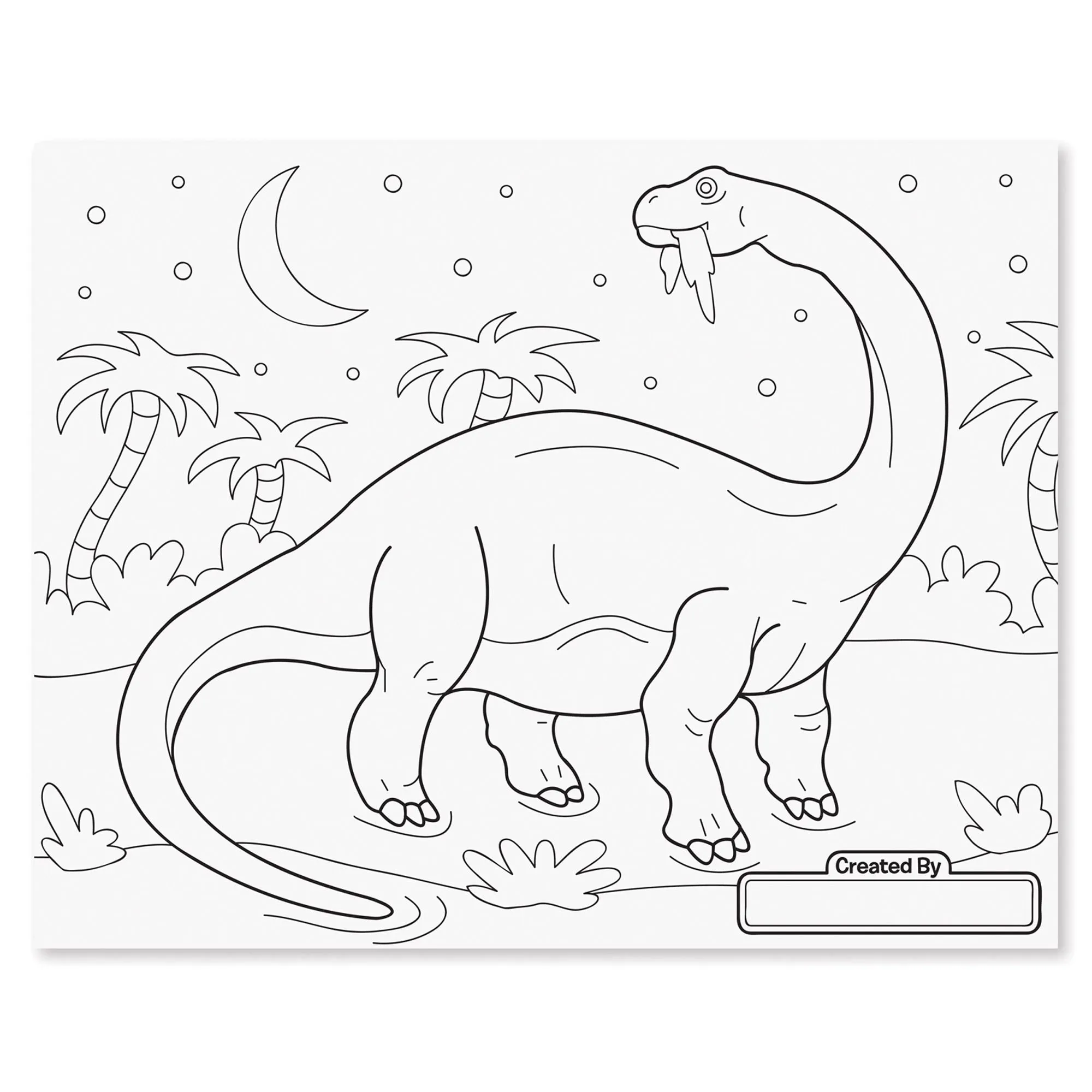 Jumbo Coloring Pad - Blue 11" x 14"