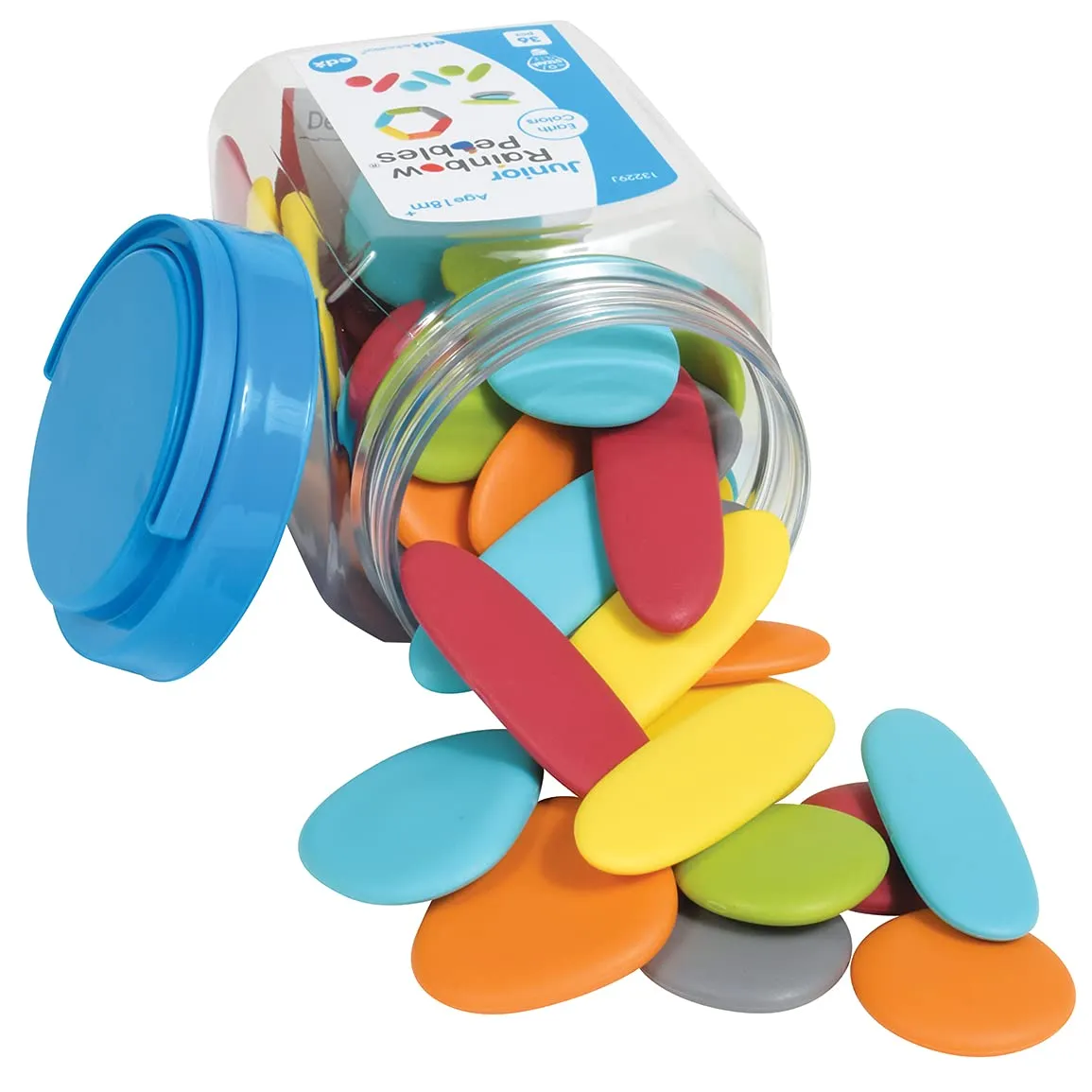 Junior Rainbow Pebbles Earth Colours 36pc