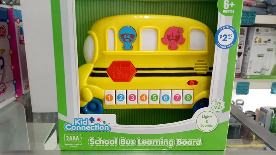 Kid Connection School Bus Learning Board