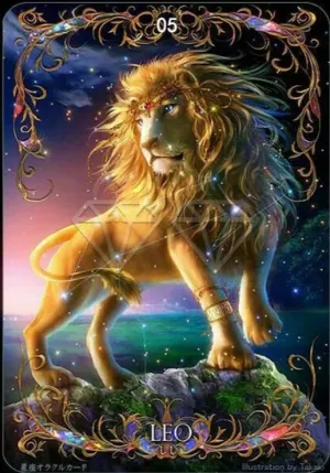 Leo Sign - Zodiac Abstract  Diamond Painting, Full Round/Square 5D Rhinestone Embroidery