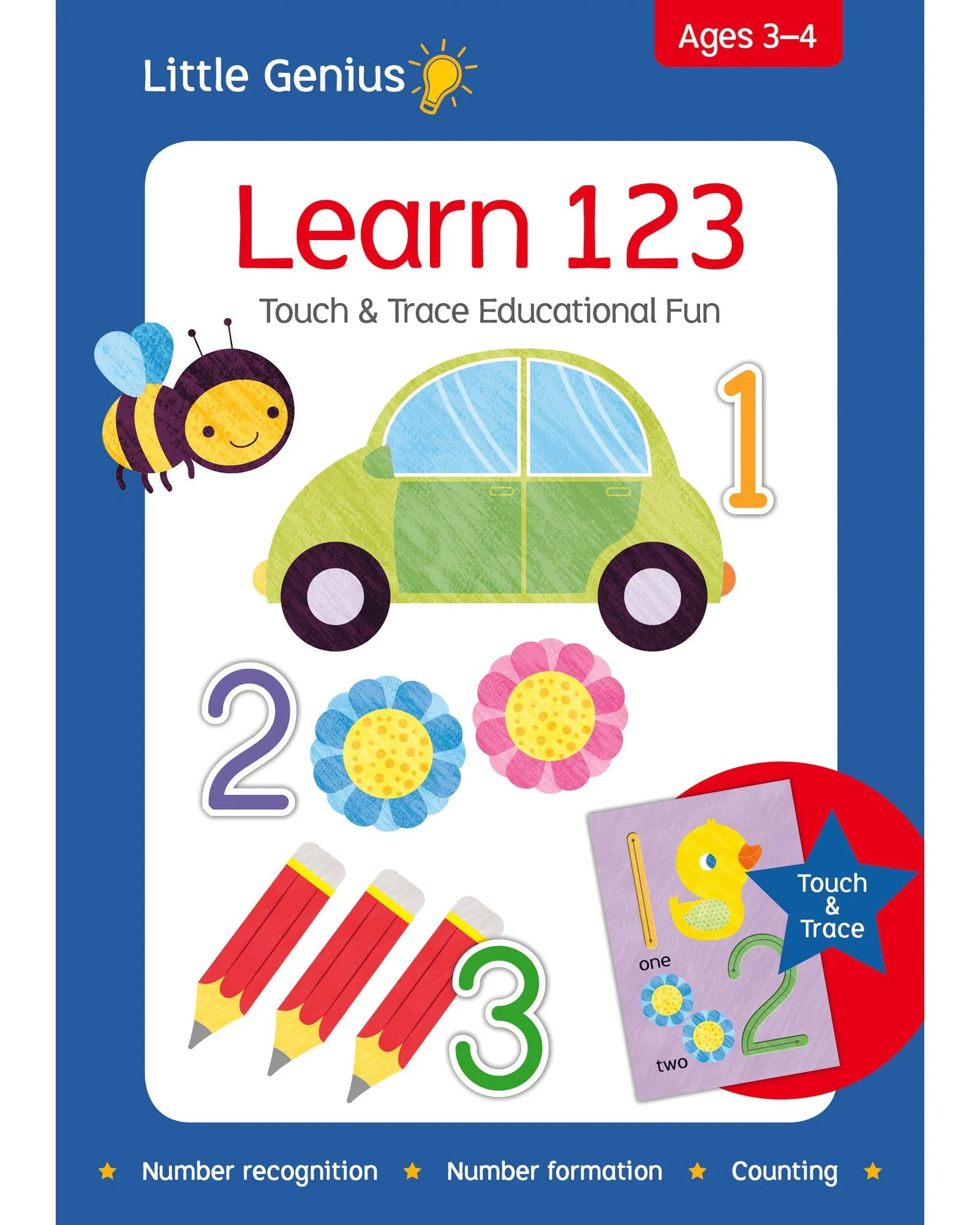 Little Genius Giant Flashcards Learn 123